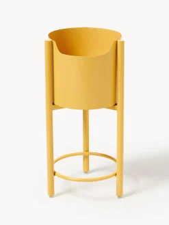 Fioriera in metallo Taru, alt. 45 cm