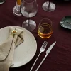 Forchetta da tavola spazzolata opaca Sletten, fatta a mano