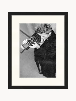 Foto incorniciata James Dean with Camera
