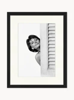 Foto incorniciata fatta a mano Sophia Loren