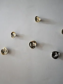 Gancio da parete fatto a mano Ripple