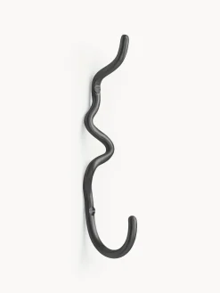 Gancio da parete fatto a mano in ottone Curvature