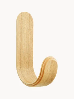 Gancio da parete in legno Curve