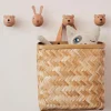 Gancio appendiabiti da parete in legno di faggio Rabbit