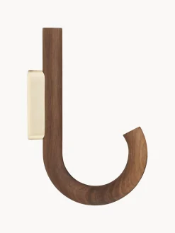Gancio da parete in legno di noce Umbrella, in diverse dimensioni