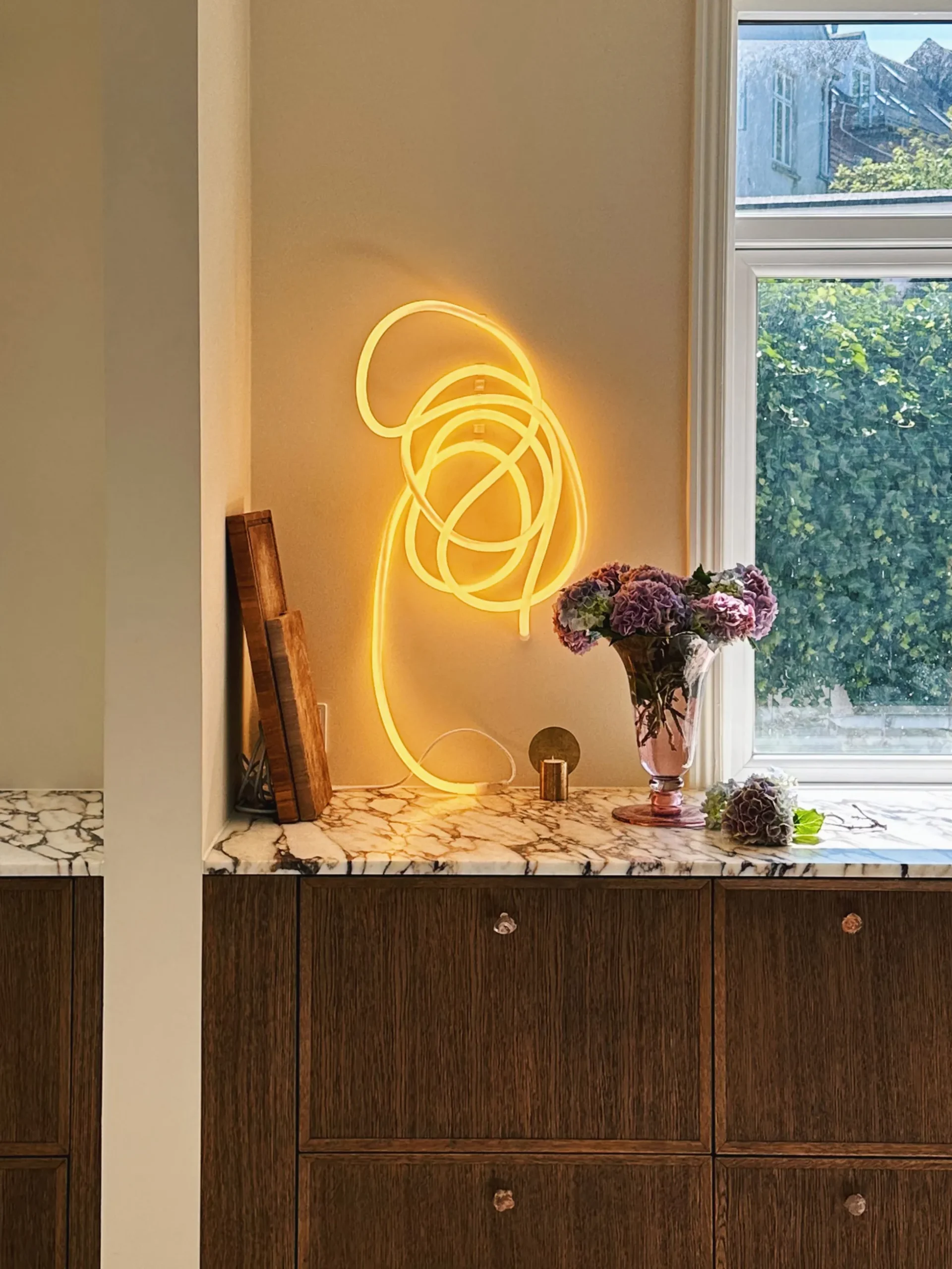 Ghirlanda a LED con luce regolabile Flex Tube