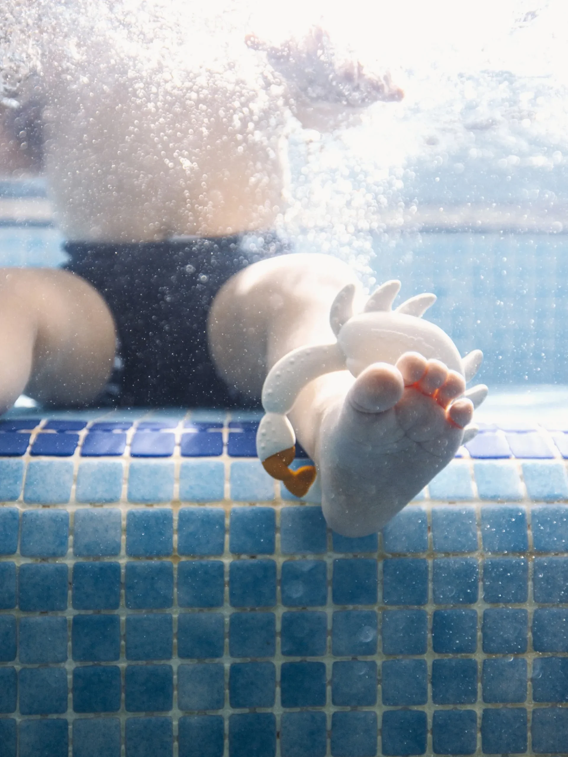 Giocattolo da bagno fatto a mano Oli&Carol x Big Stuffed