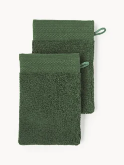 Guanti da bagno in cotone organico Premium 2 pz