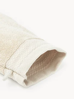 Guanti da bagno in cotone organico Premium 2 pz