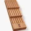 Inserto per cassetto in legno di faggio Cook