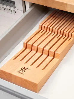 Inserto per cassetto in legno di faggio Cook