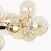 Lampada a sospensione a LED in vetro soffiato Splendor