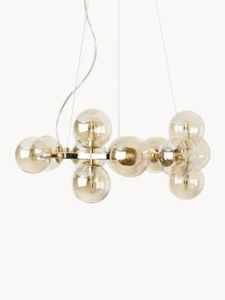 Lampada a sospensione a LED in vetro soffiato Splendor