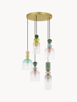 Lampada a sospensione con luce regolabile Murano