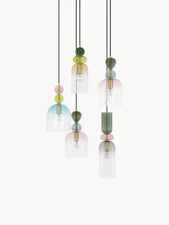 Lampada a sospensione con luce regolabile Murano