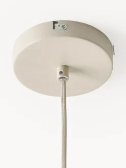 Lampada a sospensione con fili di lino Lace