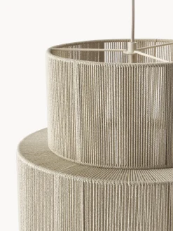 Lampada a sospensione con fili di lino Lace