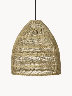 Lampada a sospensione da esterno in rattan Maja, varie misure