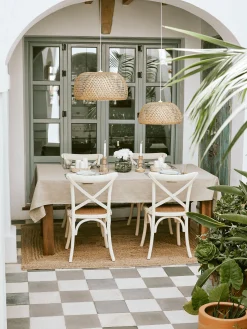 Lampada a sospensione di design in bambù Eden