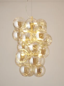 Lampada a sospensione di design in vetro Bubbles