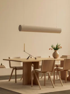 Lampada a sospensione grande a LED con luce regolabile Hashira