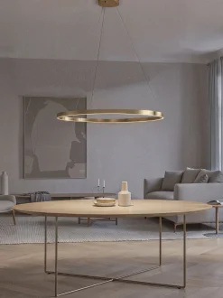 Lampada a sospensione grande a LED Rim