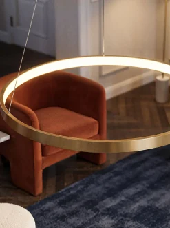 Lampada a sospensione grande a LED Rim