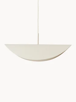 Lampada a sospensione grande di design in lino Kenzie
