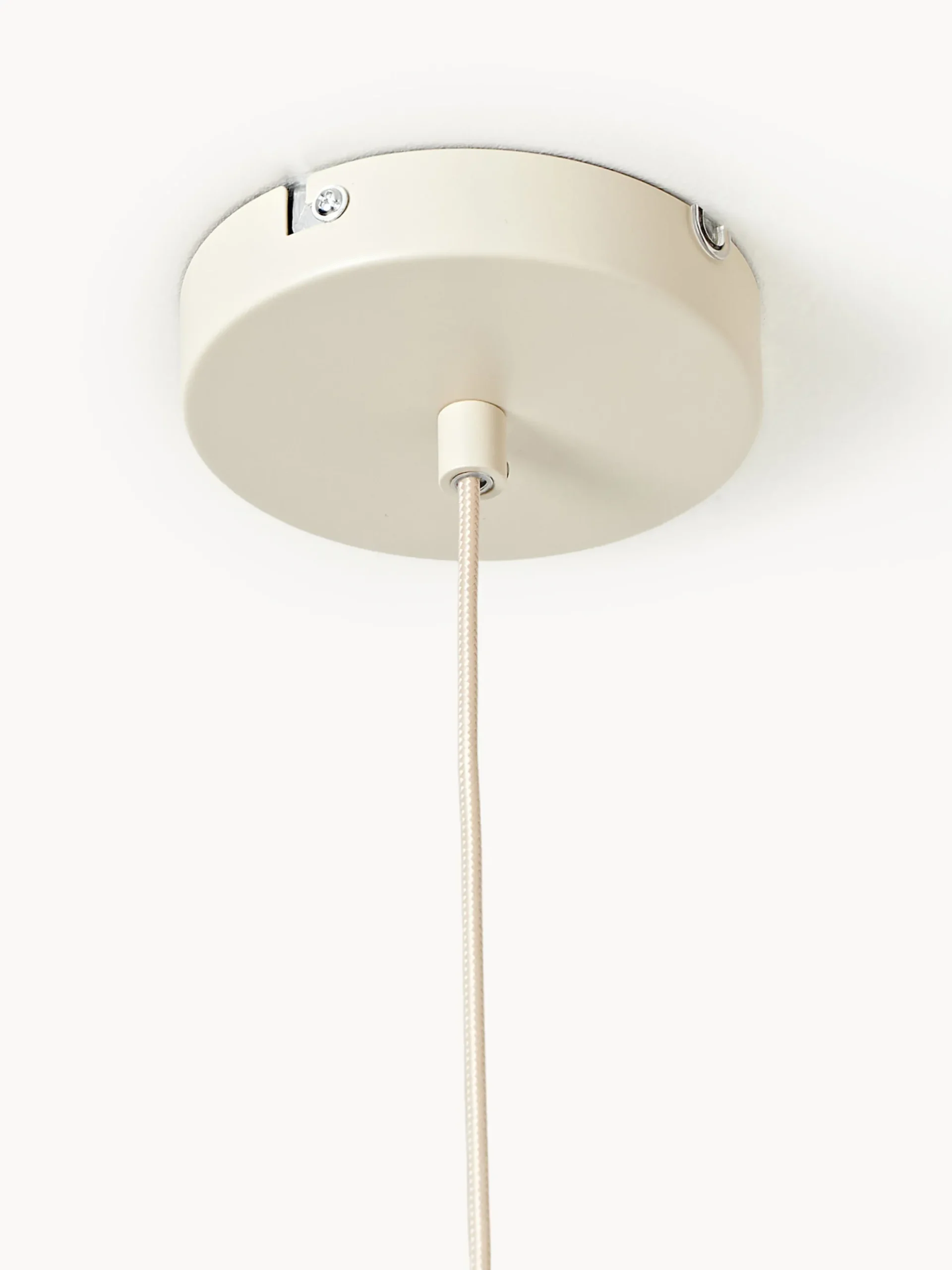 Lampada a sospensione grande di design in lino Kenzie