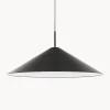 Lampada a sospensione grande portatile Brolly, Ø 70 cm