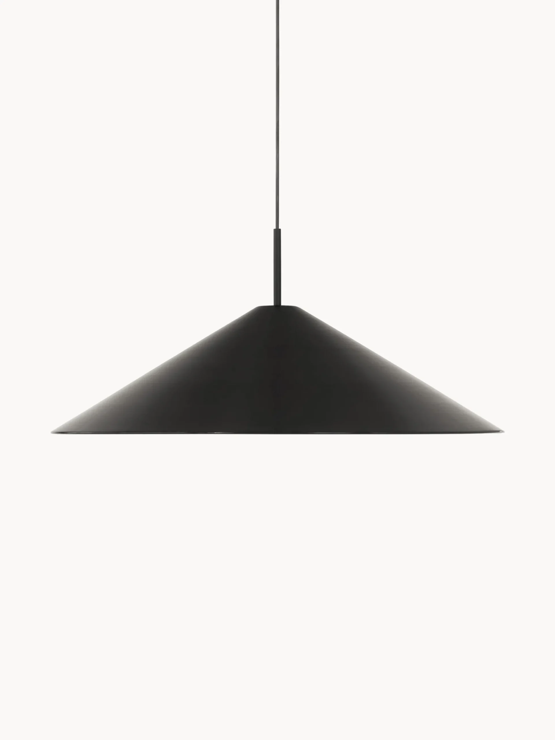 Lampada a sospensione grande portatile Brolly, Ø 70 cm