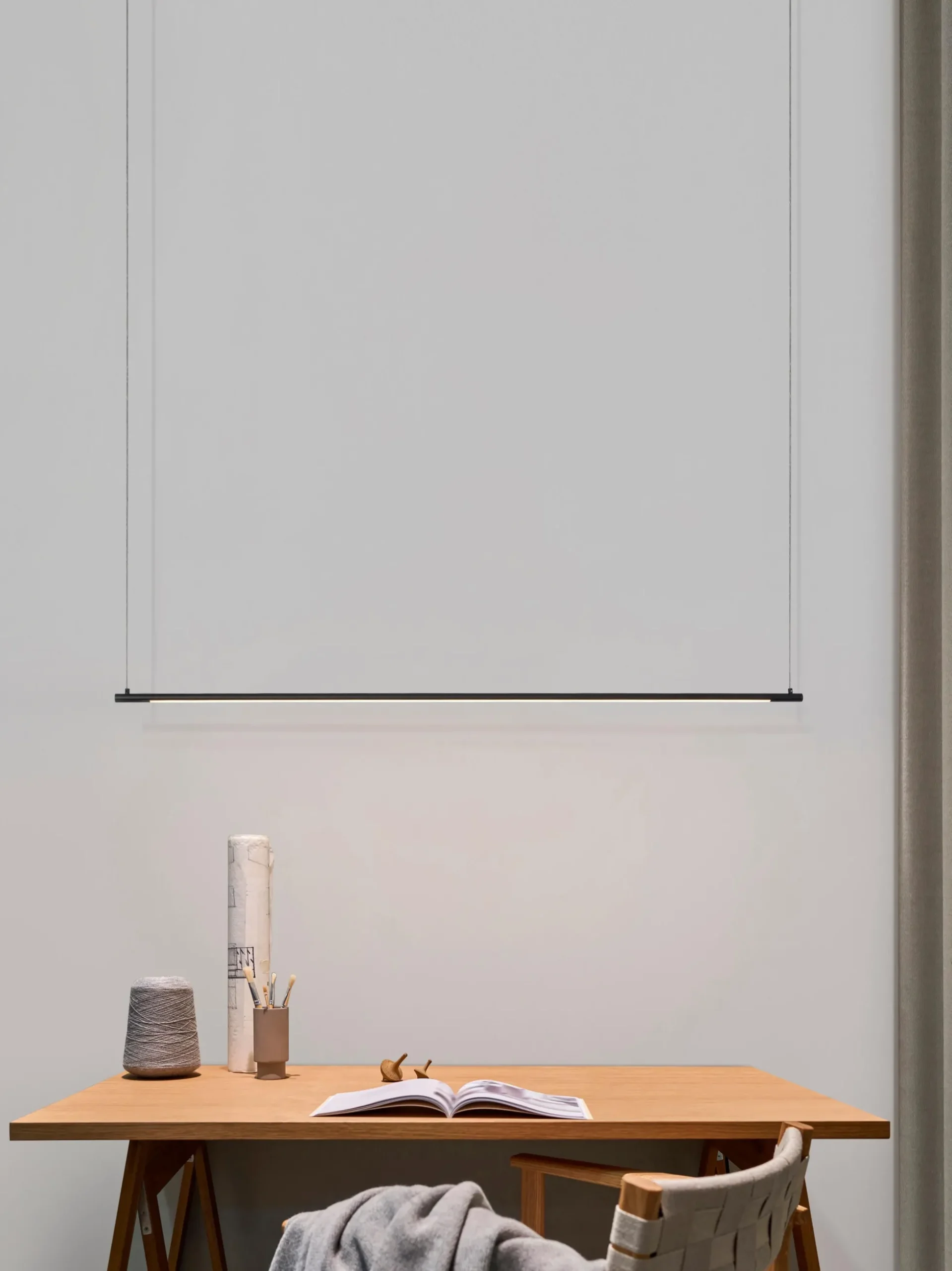 Lampada a sospensione grande a LED Elettra