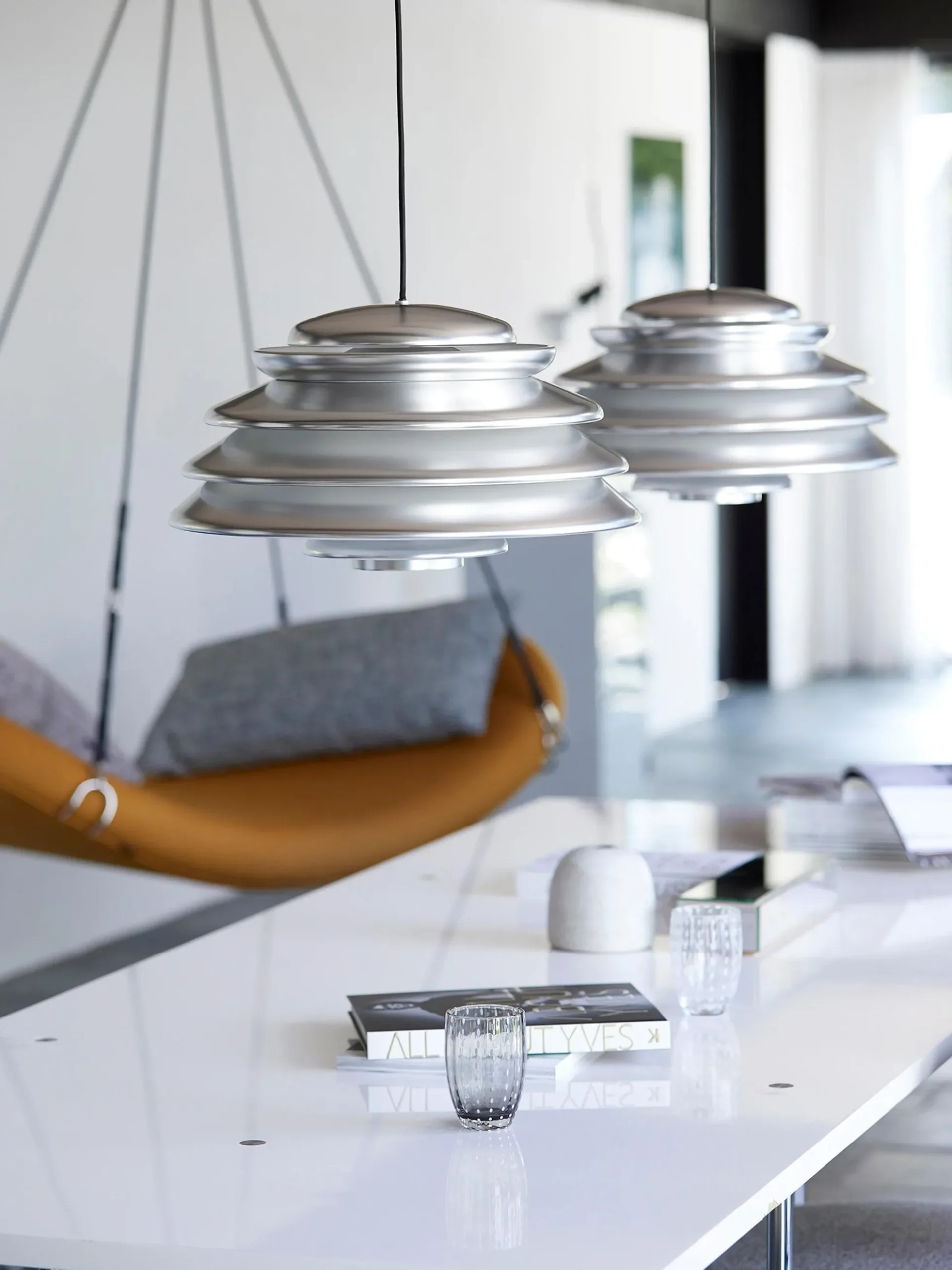 Lampada a sospensione Hive, design Verner Panton