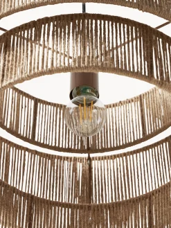 Lampada a sospensione in iuta Cecillia