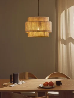 Lampada a sospensione in iuta Cecillia