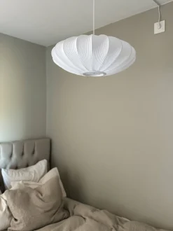 Lampada a sospensione in tessuto Mamsell