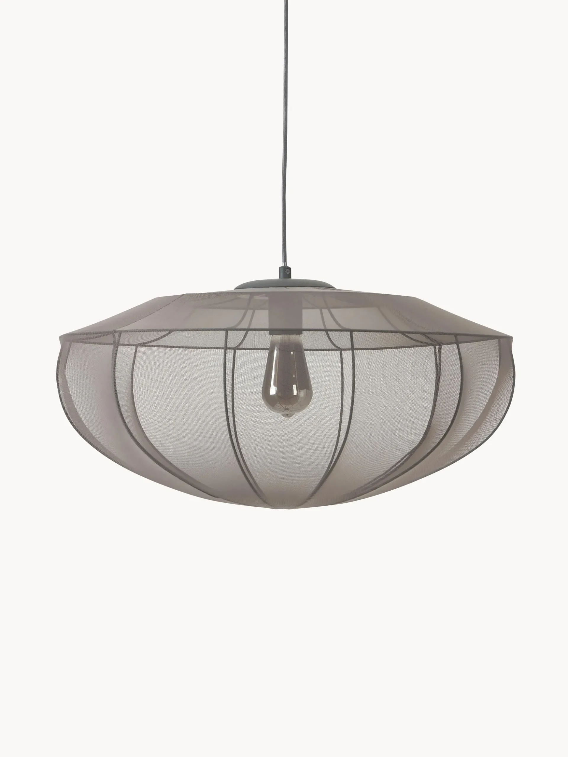 Lampada a sospensione in tessuto a rete Beau