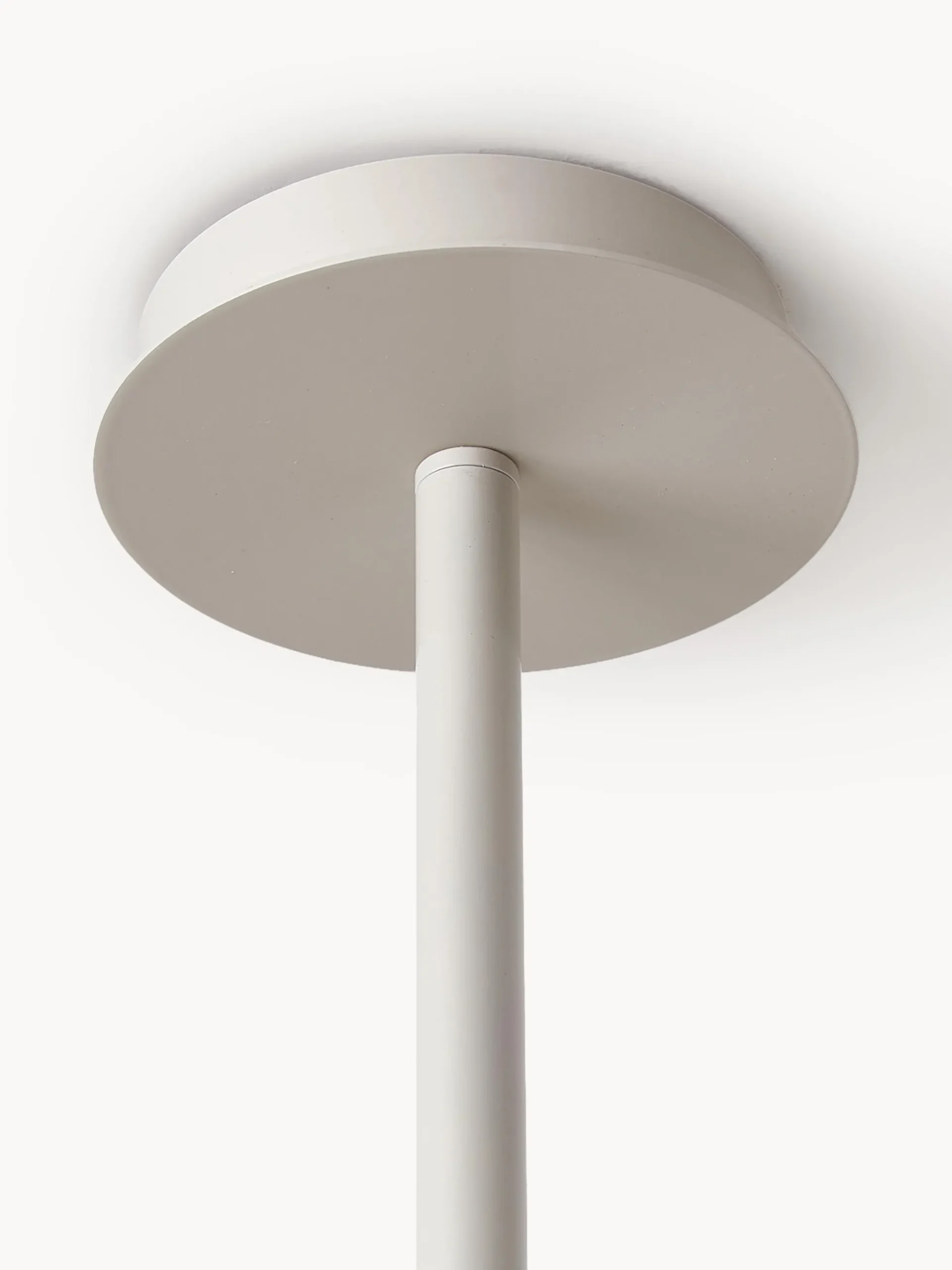 Lampada a sospensione in vetro opale Atlanta