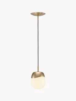 Lampada a sospensione in vetro soffiato Spring