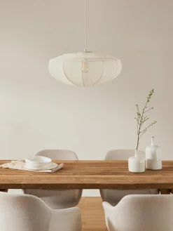 Lampada a sospensione in tessuto a rete Beau