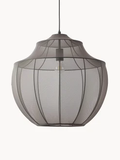 Lampada a sospensione in tessuto intrecciato Beau