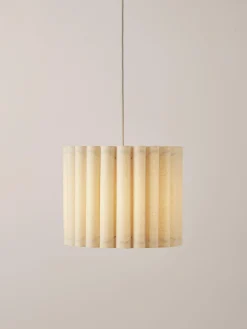 Lampada a sospensione in lino Lucina