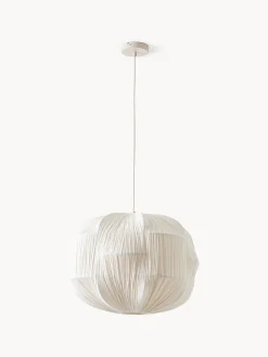 Lampada a sospensione in lino Aroa