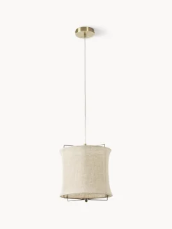 Lampada a sospensione in lino Clouds