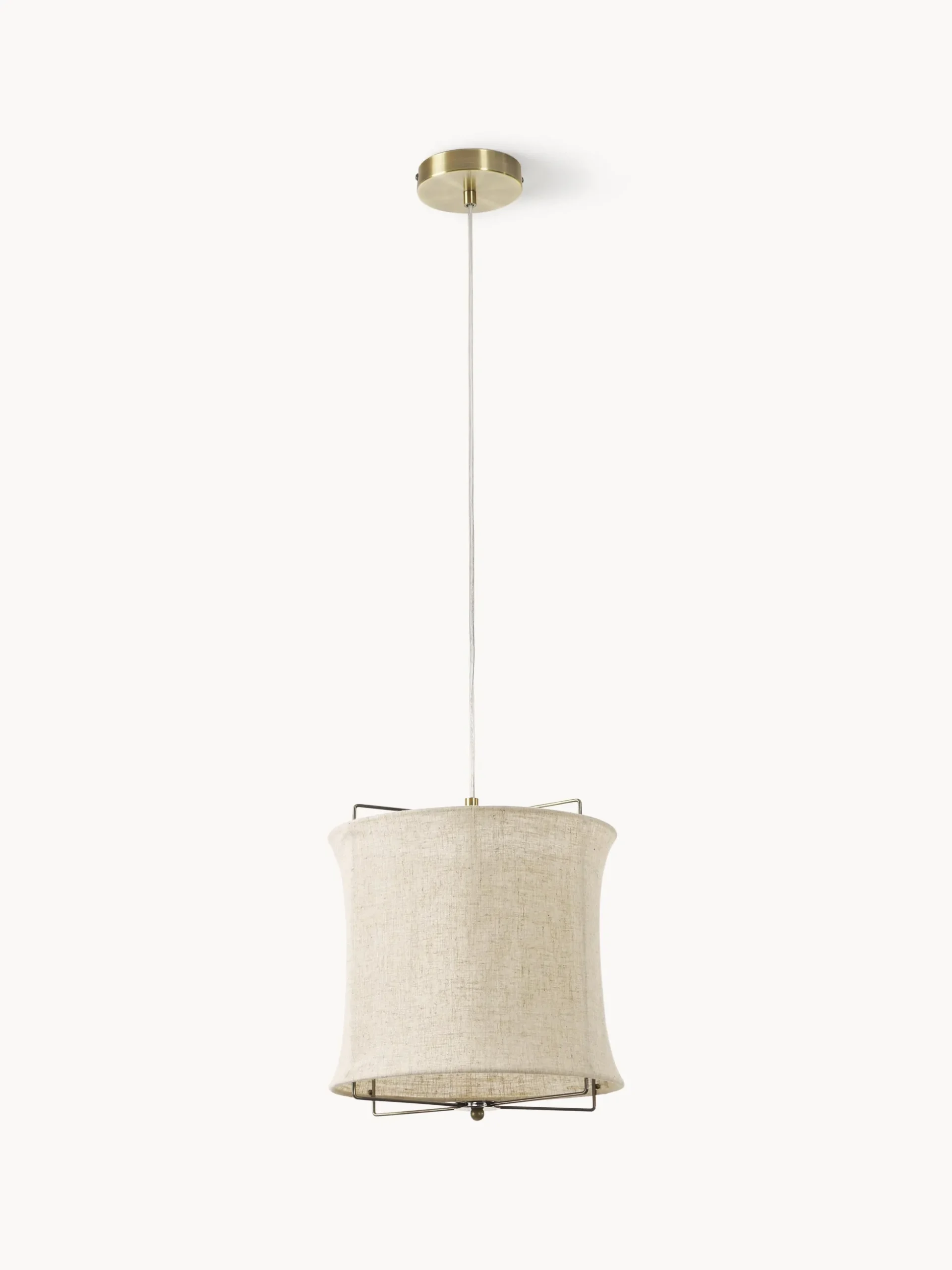 Lampada a sospensione in lino Clouds