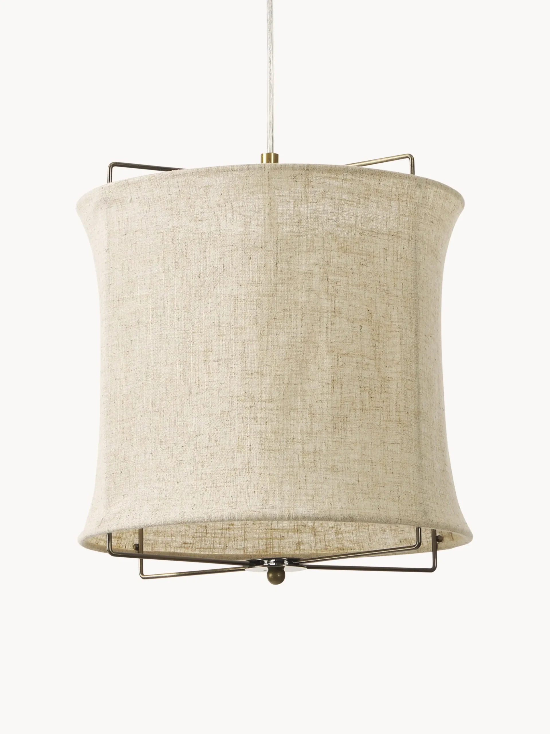 Lampada a sospensione in lino Clouds