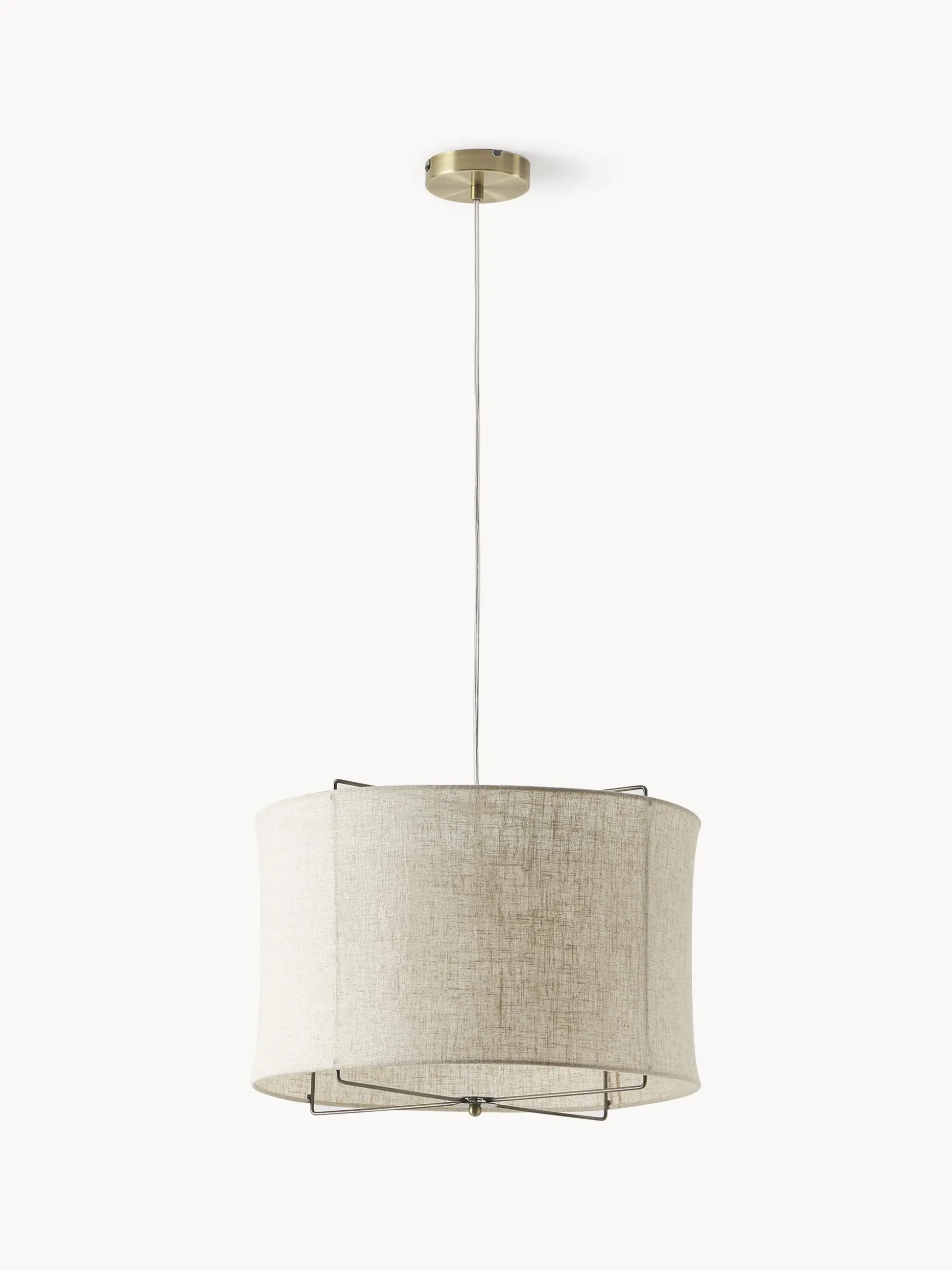 Lampada a sospensione in lino Clouds