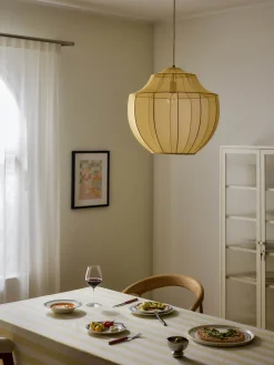 Lampada a sospensione in rete Beau