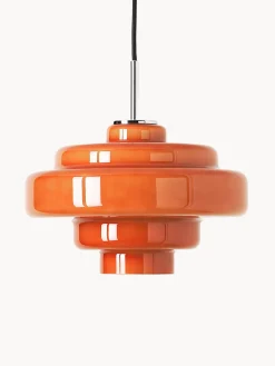 Lampada a sospensione in vetro Millie