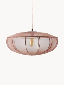 Lampada a sospensione in tessuto a rete Beau